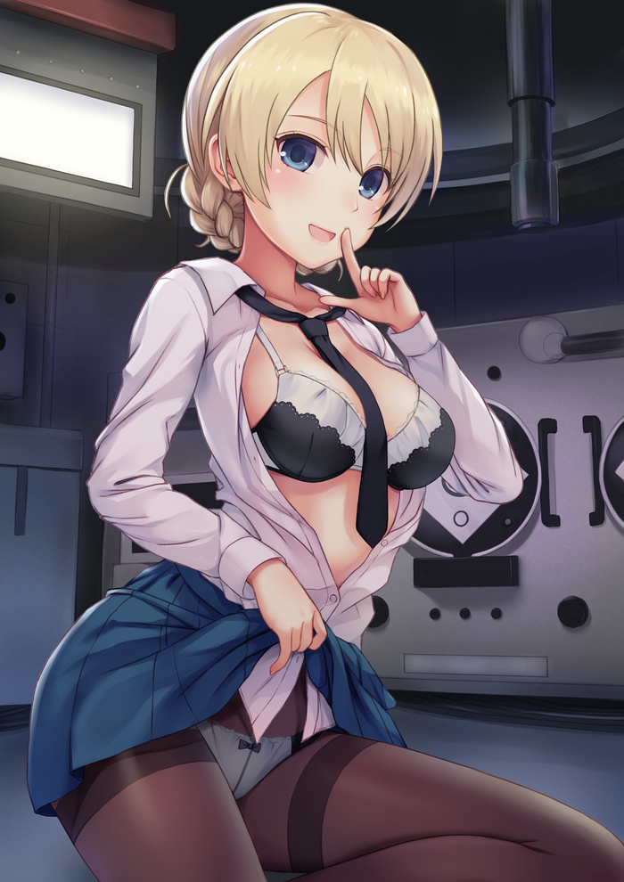 ! Anime Art, , , , Girls und Panzer, Darjeeling, Artist NG, , ,  , , , ,  