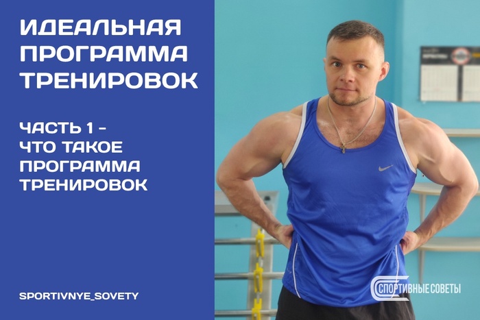 Идеальная программа тренировок. Часть 1 - Что такое программа тренировок