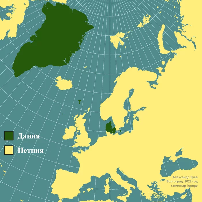 Two types of countries - My, Humor, Cards, Geography, Europe, Picture with text, Funny, Denmark, Cartography