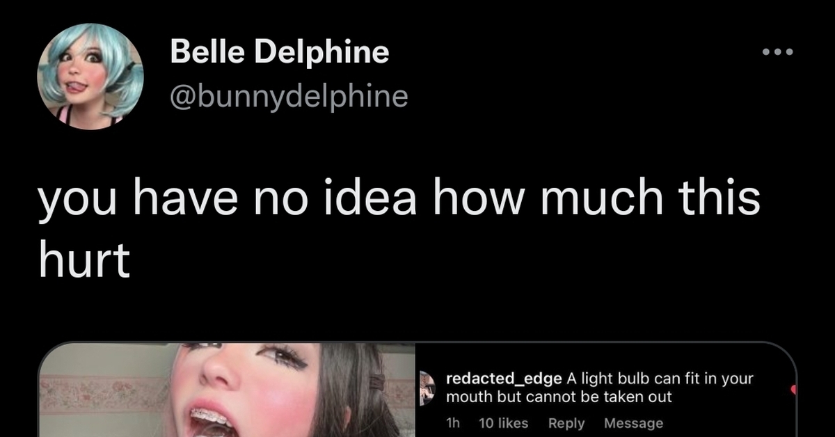 Belle Delphine Mouth