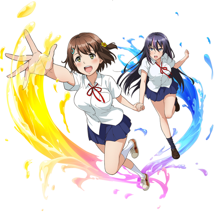 Kandagawa Jet Girls Anime Art, , , , Pixiv, Png, Vectorart, Bodysuit, Seifuku,   , , Game Art