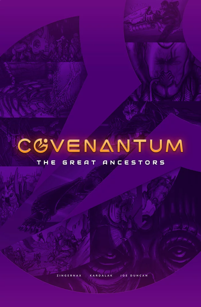 Covenantum: The Great Ancestors comic - Comics, Web comic, Comicsbook, Author's comic, Fantasy, Science fiction, Art, Characters (edit), Monster, Fantasy, Longpost
