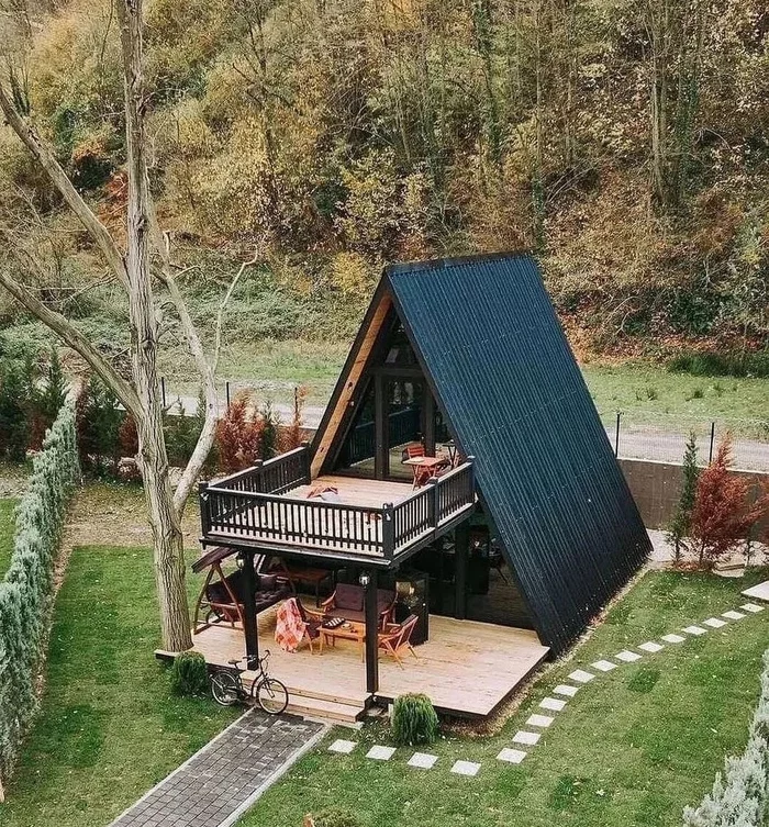 Another A-Frame House - House, Frame, Wooden house, Design, Architecture, Longpost