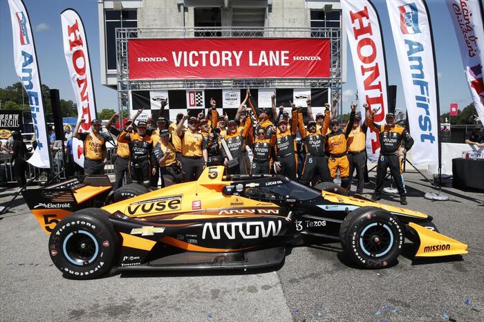 Pato O'Ward wins the fourth round of IndyCar in Alabama, and in the championship again changes the leader - Автоспорт, Race, Racers, Indycar, Video, Youtube, Longpost