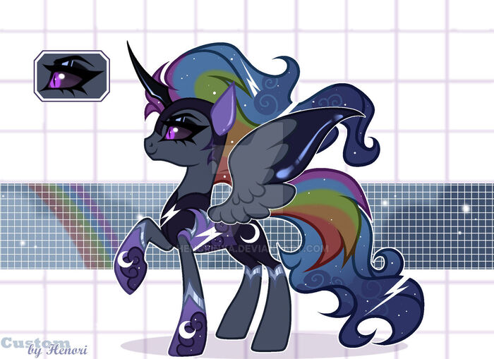 -! My Little Pony, , Rainbow Dash, Nightmare Moon