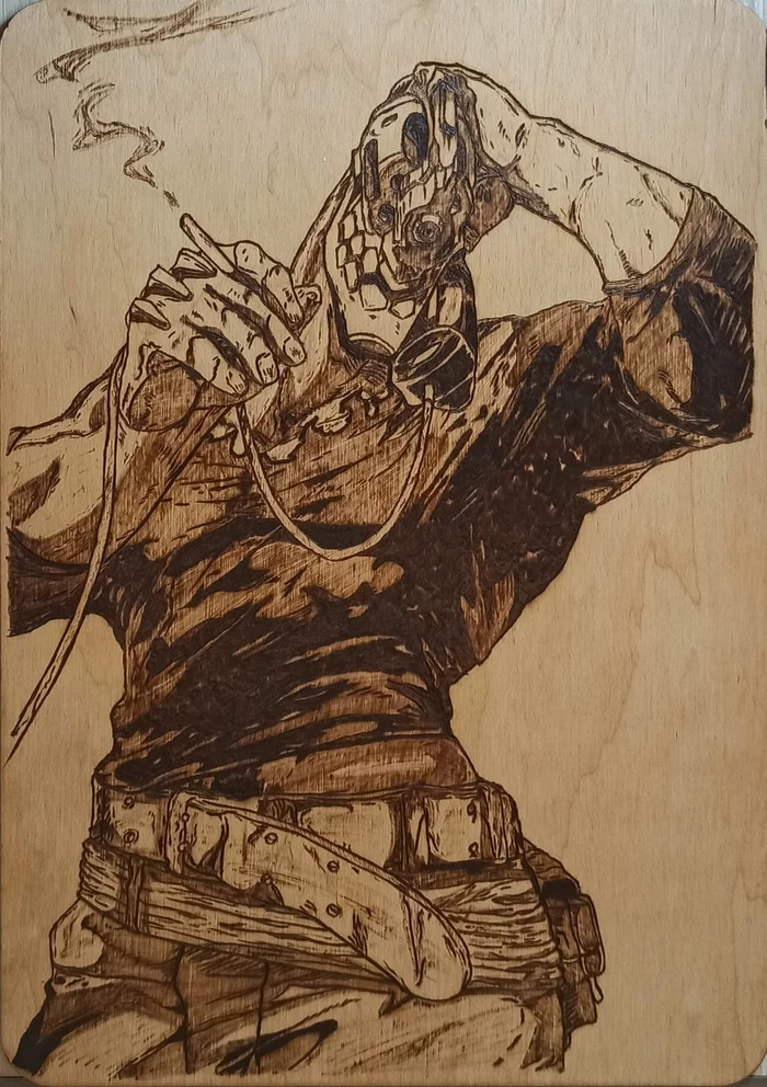 Burnout 2 - My, Pyrography, Woodworking, Needlework without process, Longpost