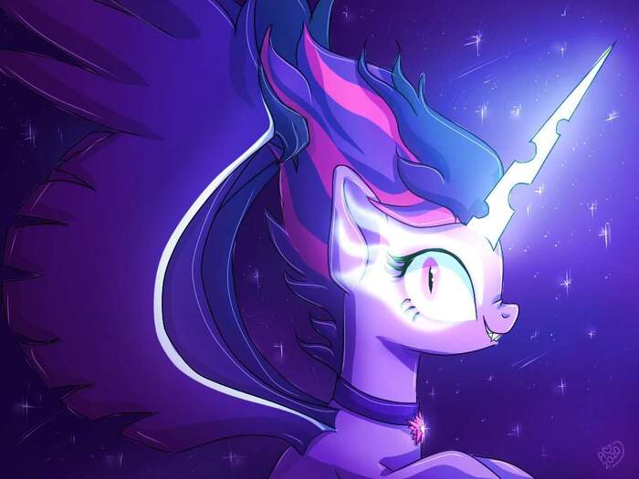 Moonpony's example is contagious - My little pony, Twilight sparkle, Midnight sparkle