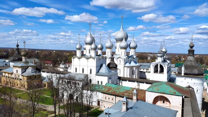 Ростов Великий - Моё, Ростов, Ростовский кремль, Россия, Небо, Мобильная фотография