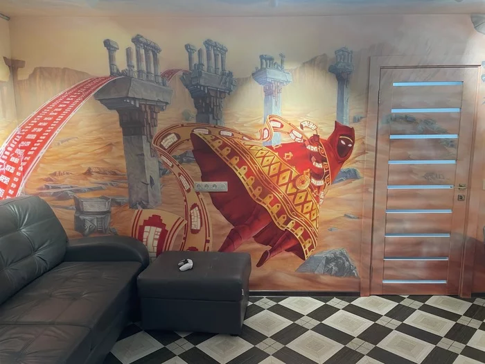 Game room (part-time guest room) - My, Playstation, Journey, Video, Longpost