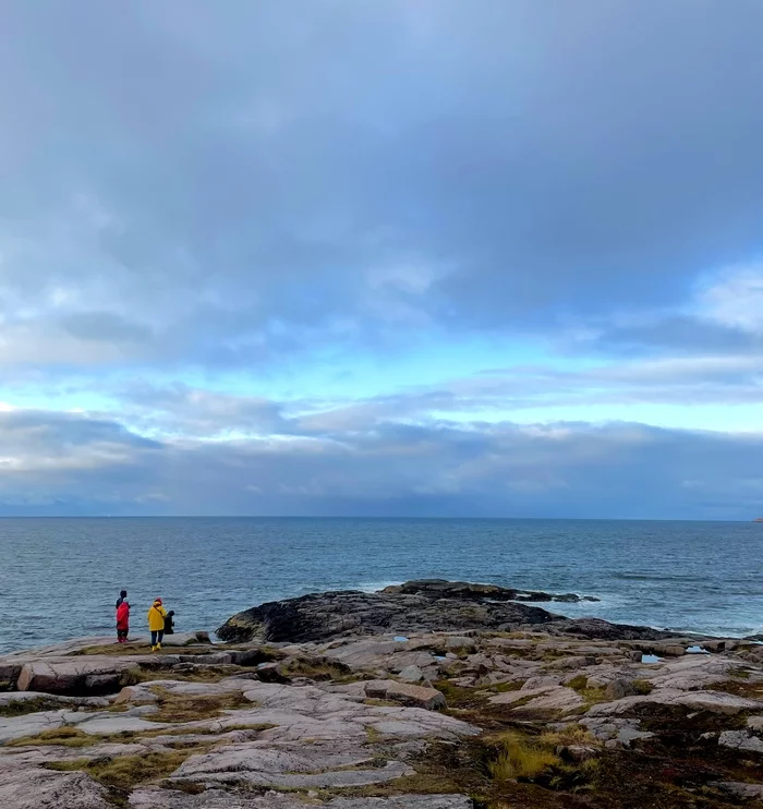 beckoning horizon - My, Murmansk region, Mobile photography, Autumn, Travels, The photo, Sea, Barents Sea, Russian North, September