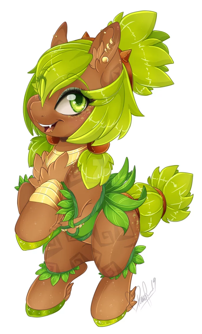 vegetable princess - My little pony, Art, Ponification, , MLP crossover, Wakfu