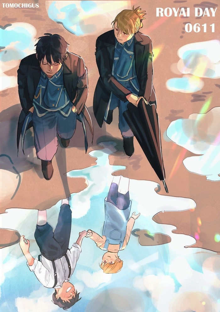    Fullmetal Alchemist, , Anime Art, Riza Hawkeye, Roy Mustang