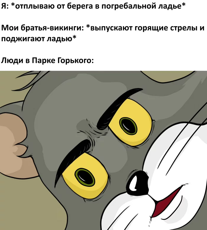 when you are a viking - Memes, Викинги, Surprised Volume, Funeral, Rook, Black humor, Picture with text