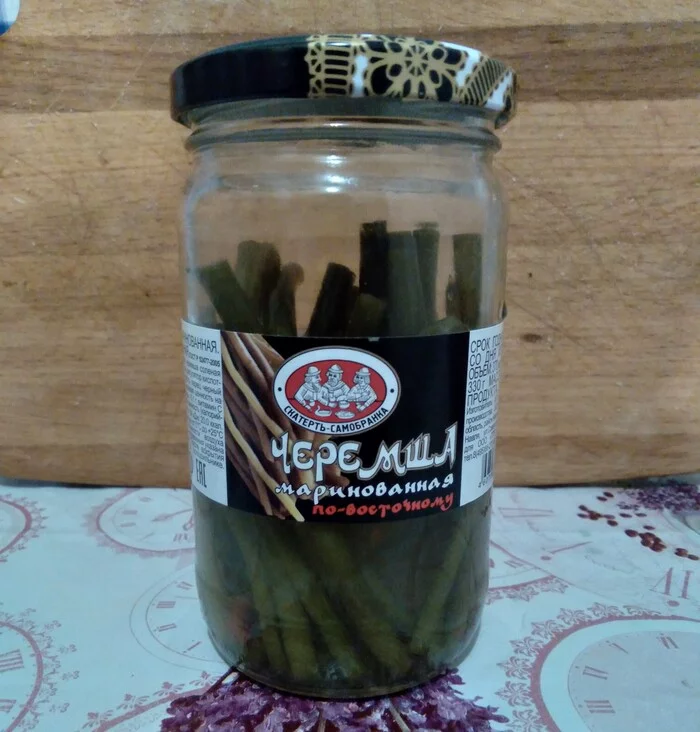 Fake wild garlic - My, Fake, Food, Snack, Canned food, Consumer rights Protection, Longpost