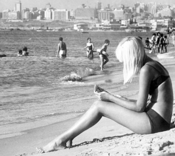 Lebanon, 1976 - Lebanon, Beach, Girls, Swimsuit