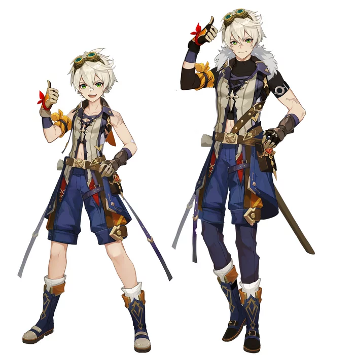 How to make genshin characters even better - Anime, Anime art, Genshin impact, Ningguang, Beidou, Barbara, Fischl, Sucrose, Diona, Klee, Bennett, Longpost