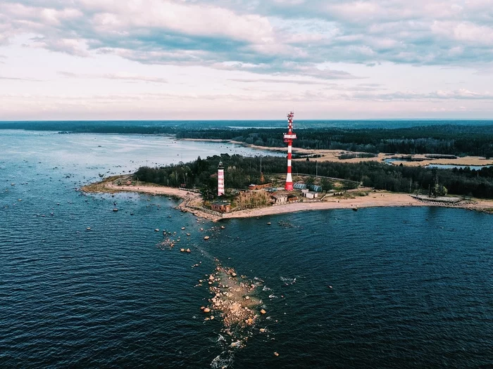 Shepelevsky Mayak, May 2022 - My, Dji, DJI mini 2, Lighthouse, The photo