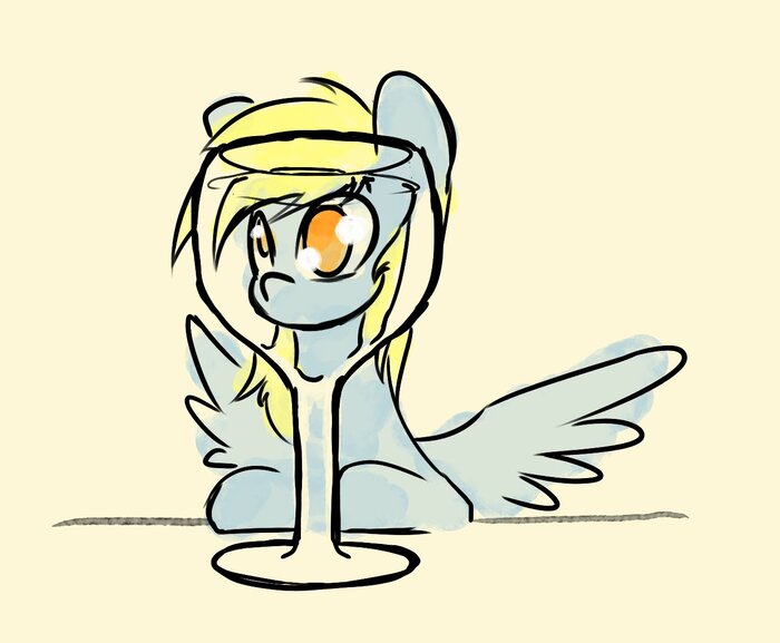   ĸ , My Little Pony, Ponyart, Derpy Hooves, Manicpanda