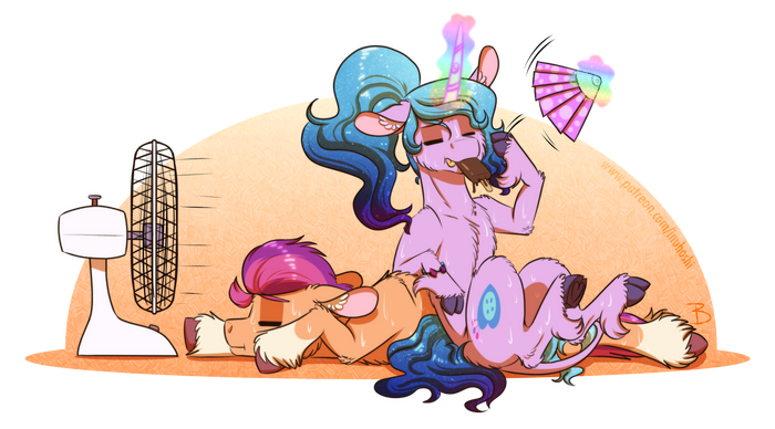  My Little Pony, Izzy Moonbow, Sunny Starscout, Inuhoshi-to-darkpen