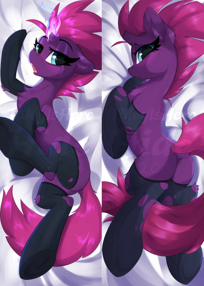 Все такое ... рваное =) - My Little Pony, Tempest Shadow, Дакимакура, Rileyisherehide