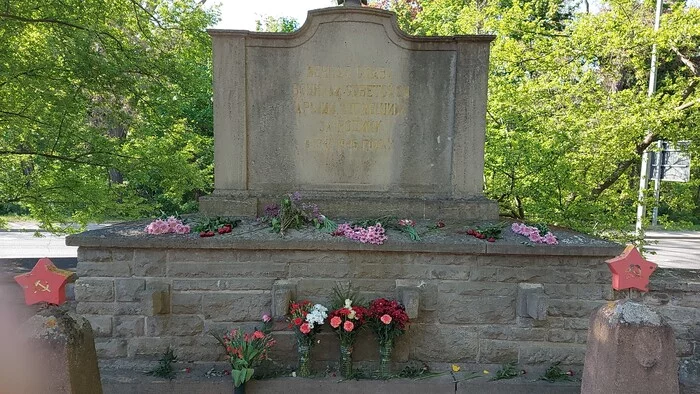 German city Lutherstadt Eisleben - My, Vital, May 9 - Victory Day, Longpost