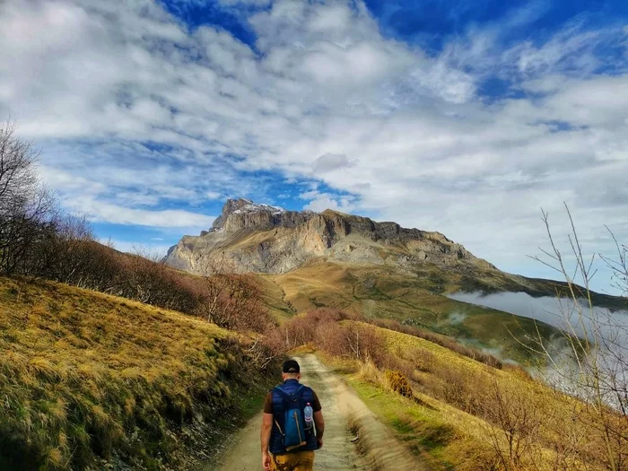 Somewhere above the clouds - My, North Ossetia Alania, The mountains, Tourism, The nature of Russia, Nature, The photo