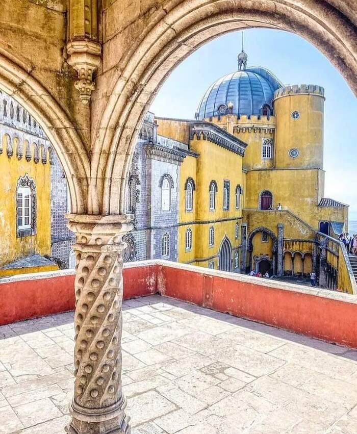 Дворец Пена, Синтра Синтра, Фотография, Португалия