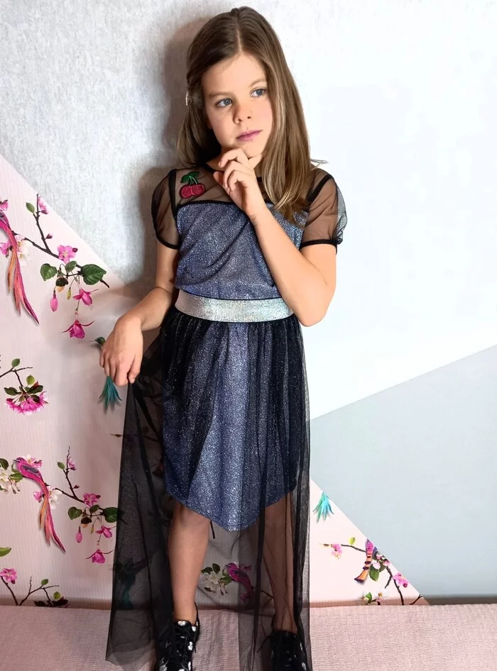 We instill a sense of style from childhood - My, Fashion, Cloth, The dress, Beautiful, Longpost