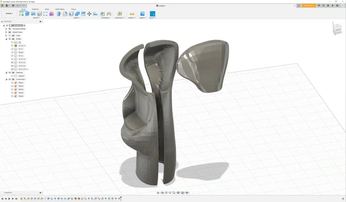 Pen for Virpila - 3D print - My, Joystick, f-35, 3D печать, Flight simulator, , Cockpit, Longpost