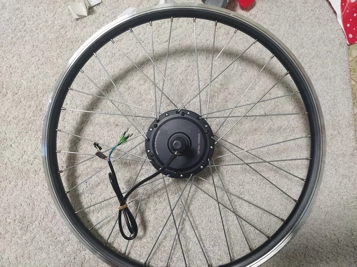 motor wheel - My, Electric bike, A bike, Motor-Wheel