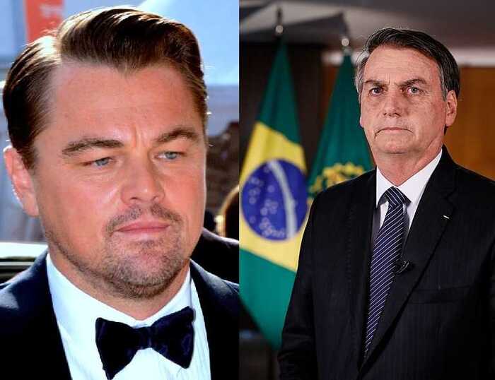 Jair Bolsonaro: It would be good for DiCaprio to keep his mouth shut - Brazil, Leonardo DiCaprio, Amazon, Fire, Diplomacy