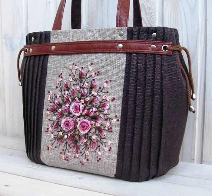 Victorian era) - My, Сумка, Lady's bag, With your own hands, Needlework without process, Needlework, Embroidery, Longpost