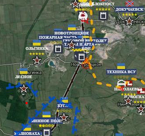 Directions of shelling of the checkpoint near Volnovakha - My, Explosion, APU, Donbass, DPR, Military, Politics, Video, Longpost, Provocation, Расследование