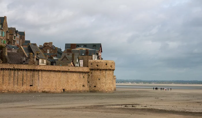 Zamkadyshi - My, The photo, Lock, Mont Saint Michel, Low tide