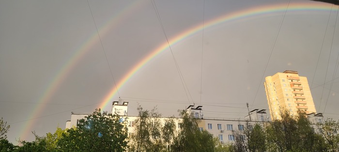 Double hello rainbow