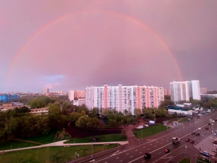 Rainbow. The beauty! - My, beauty, Rainbow