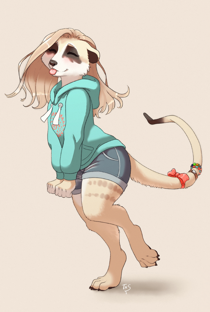  , Furry Art, , Blep, Tasanko