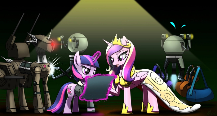            My Little Pony, Fallout: Equestria, Twilight Sparkle, Princess Cadance