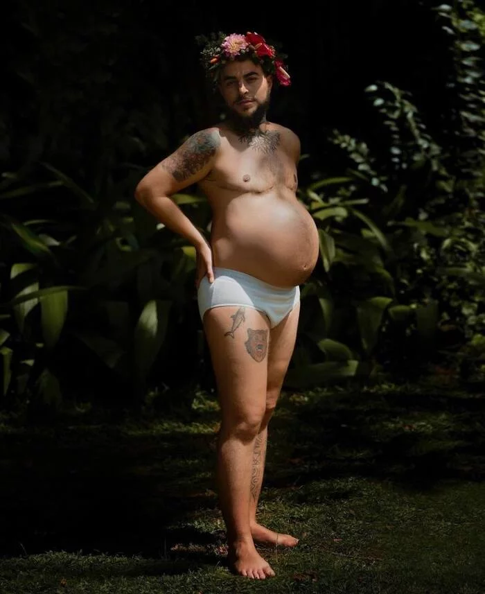 Calvin Klein's underwear ad featuring a pregnant man for Mother's Day - news, Calvin Klein, Underpants, Underwear, Men, Women, LGBT, Trouble, Pregnant man, The photo, Rave, Horror, Advertising, Longpost, Why?