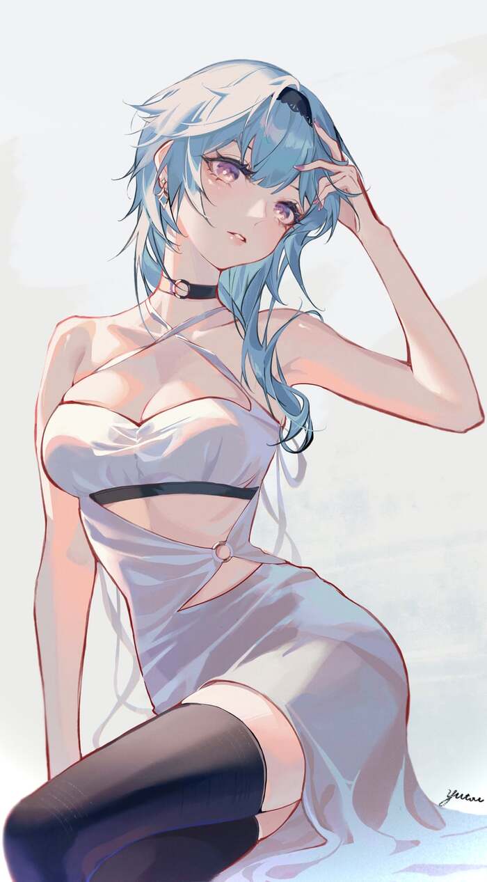 Eula , Game Art, Anime Art, Genshin Impact, , Eula (Genshin Impact), 