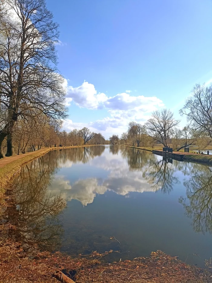 Meadow Park. Not only fountains are beautiful Peterhof - My, Longpost, Peterhof, Fountain, The park, Spring, Mobile photography, May