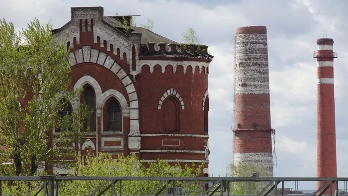 Водонапорная башня (Мытищи) XIX век - Моё, Архитектура, Достопримечательности, Памятник, Фотография, Котельная, Длиннопост, Мытищи