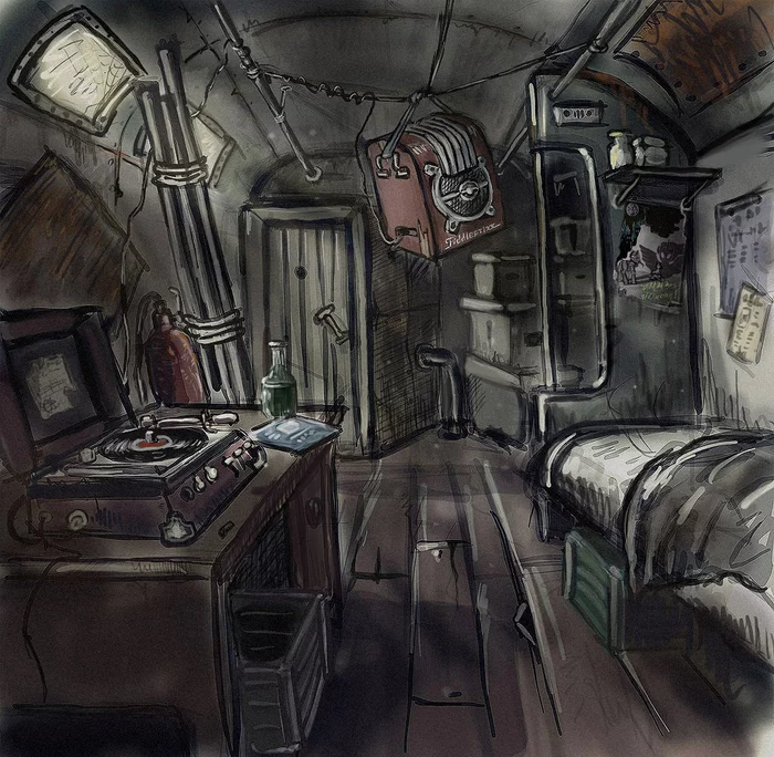 Inside Jester's van - My little pony, Interior, Fallout: Equestria, Ulyanovetz