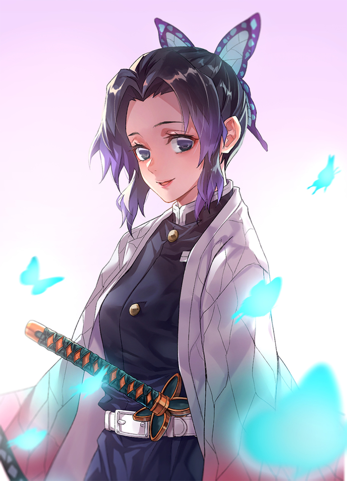 Shinobu Kochou , , Anime Art, Kimetsu No Yaiba, Hashira, Kochou Shinobu, , Tight