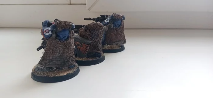 A little about camouflage - My, Warhammer, Painting miniatures, Ultramarines, Space Marine