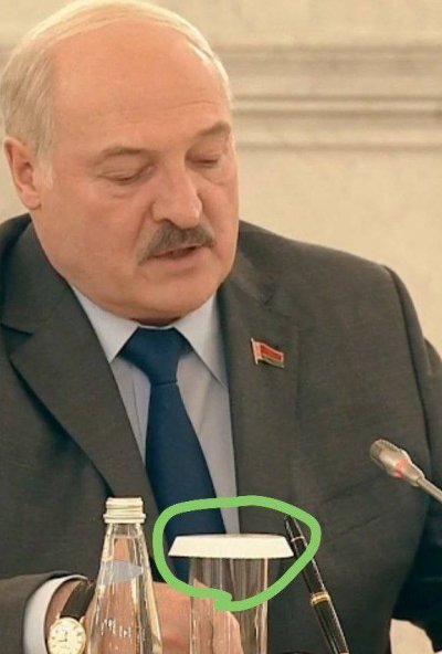 Someone does not want to drink tea with polonium - Alexander Lukashenko, Polonium, Politics, Humor, Tea, Litvinenko, Vladimir Putin
