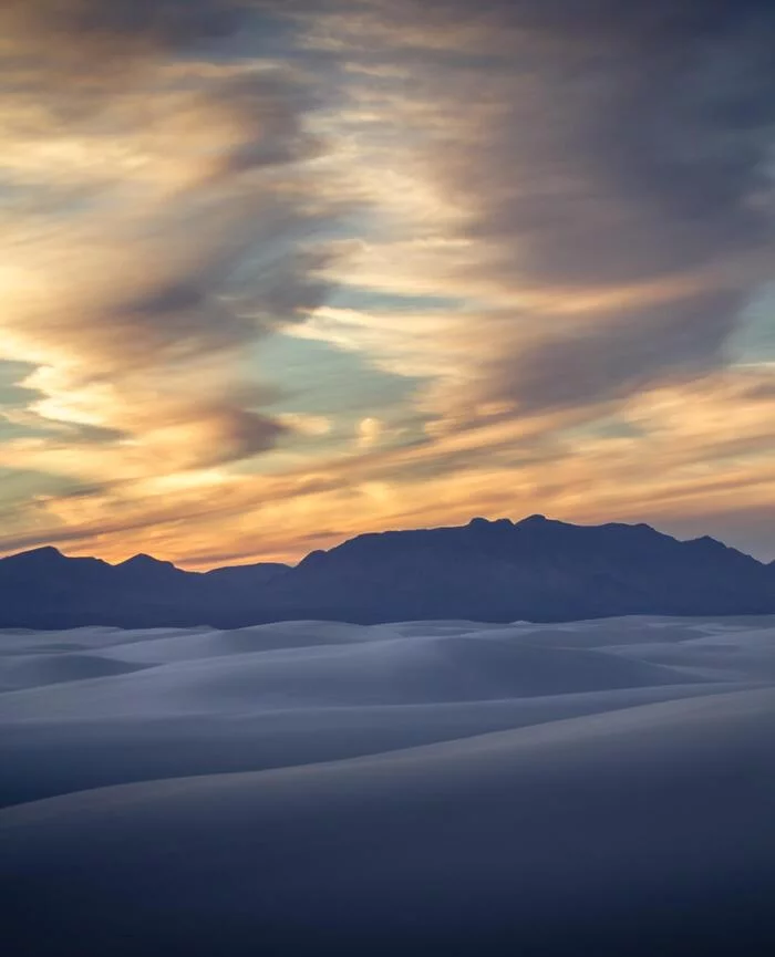 Dunes - New Mexico, The mountains, Nature, The photo, Dunes, Pustnynya