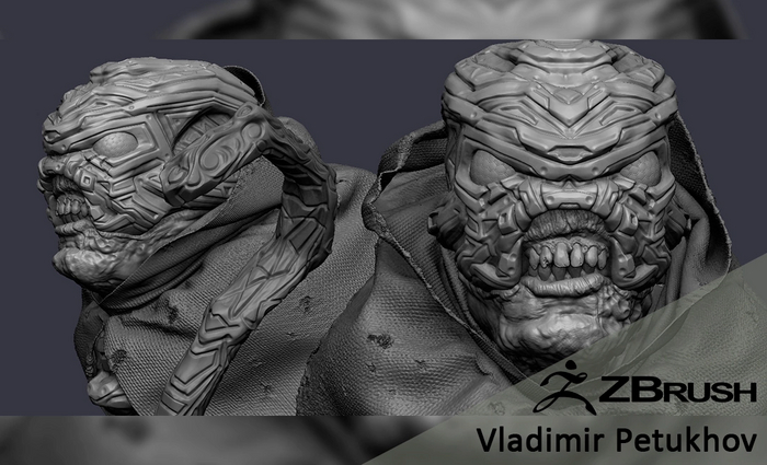Speed Sculpt пришелец