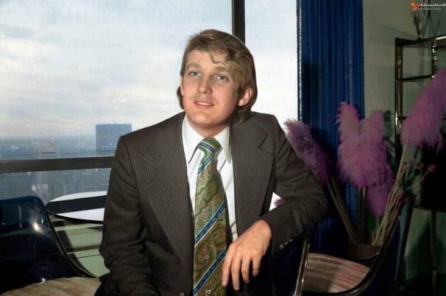 Donald Trump 1976 - Donald Trump, Story, Celebrities, Youth, The photo