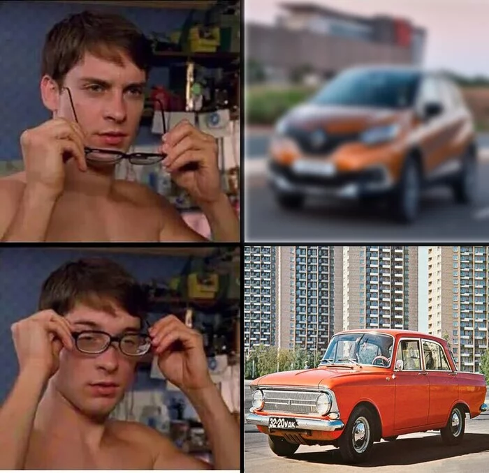 Import substitution - Memes, Renault, Moskvich, news